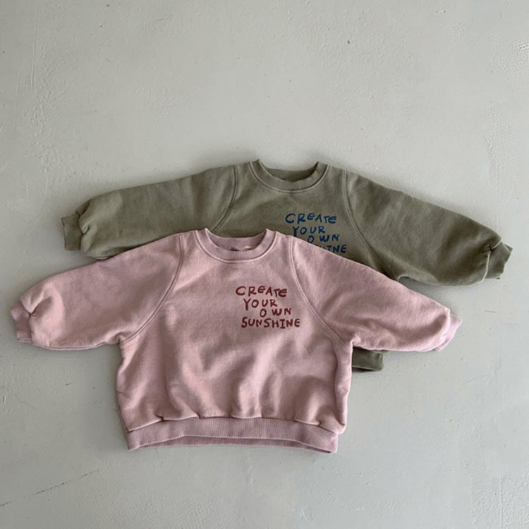 【BABY&KID】英字柄トレーナーSK030507