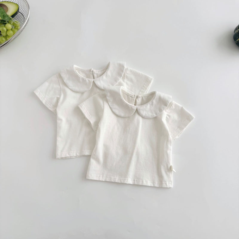 【BABY】夏新作 ナチュラル無地サロペット&帽子、TシャツSK072224