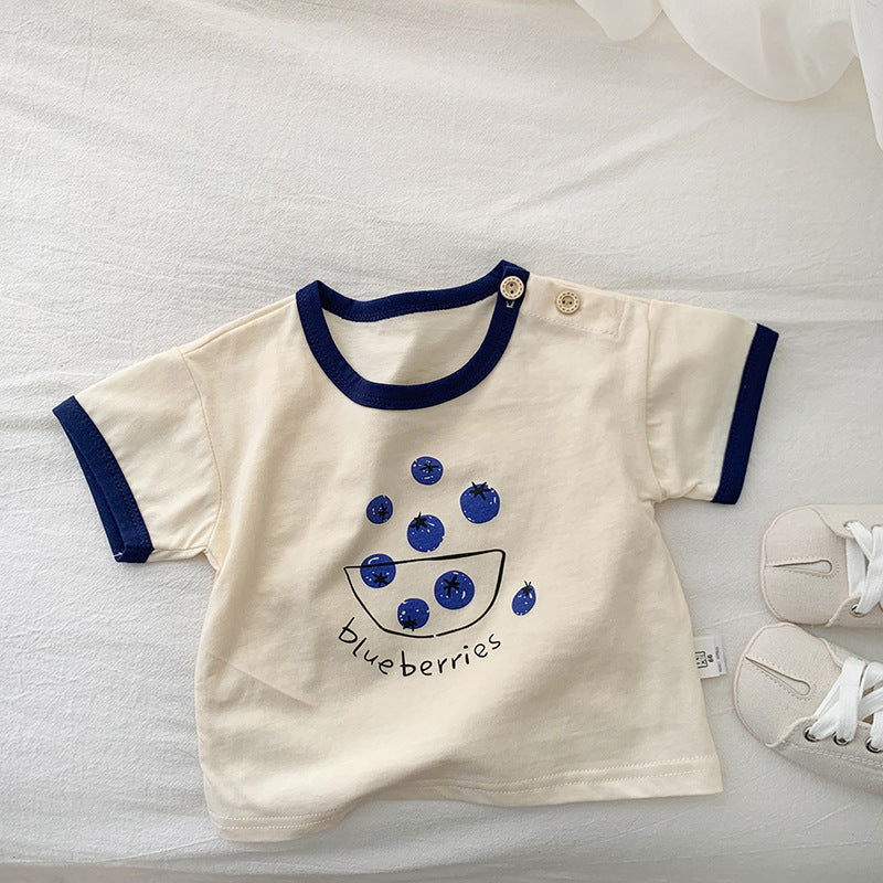 【BABY】夏新作 クッキー柄TシャツSK091721