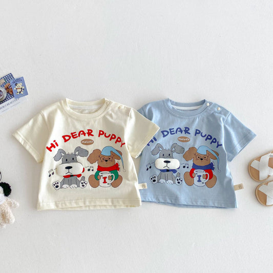 【BABY&KID】夏新作 HIDEARPUPPY可愛いTシャツSKO71209