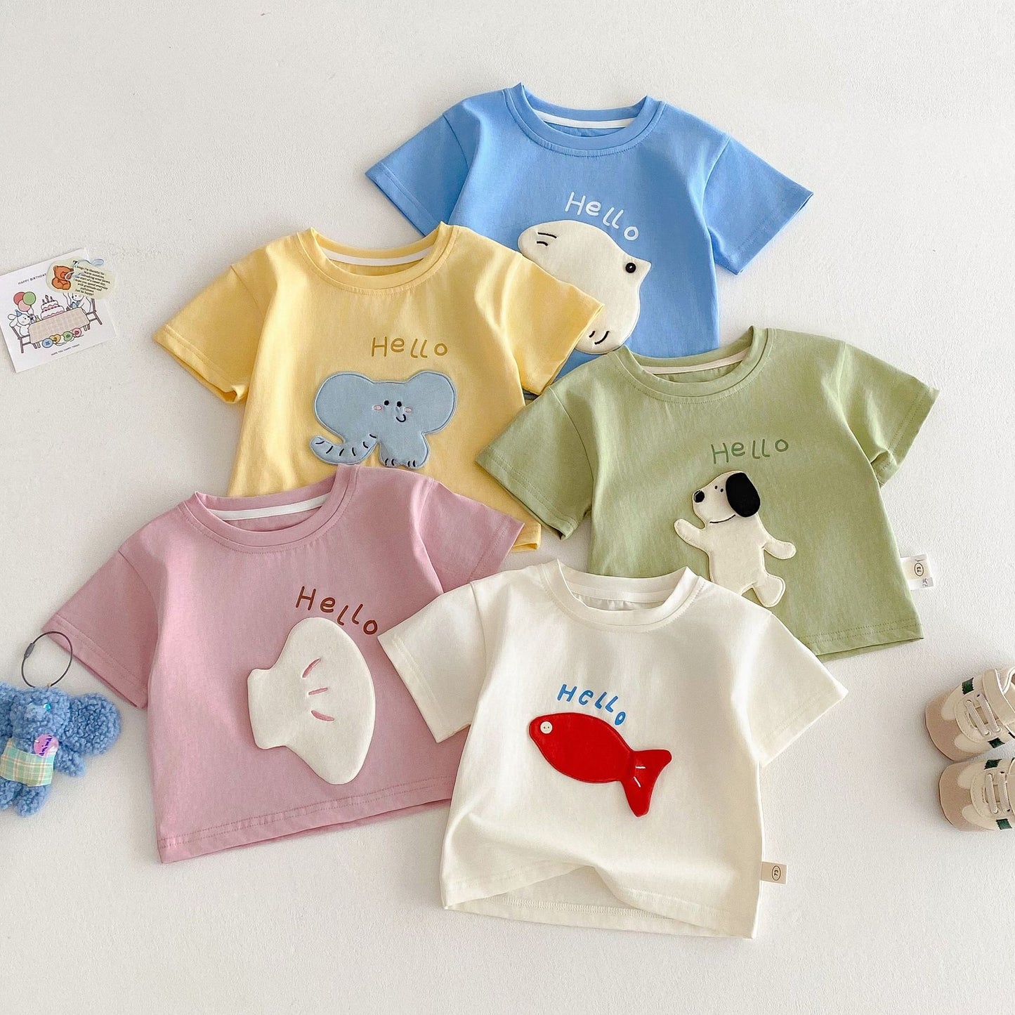 【BABY&KID】夏新作  可愛い半袖シャツSK061811