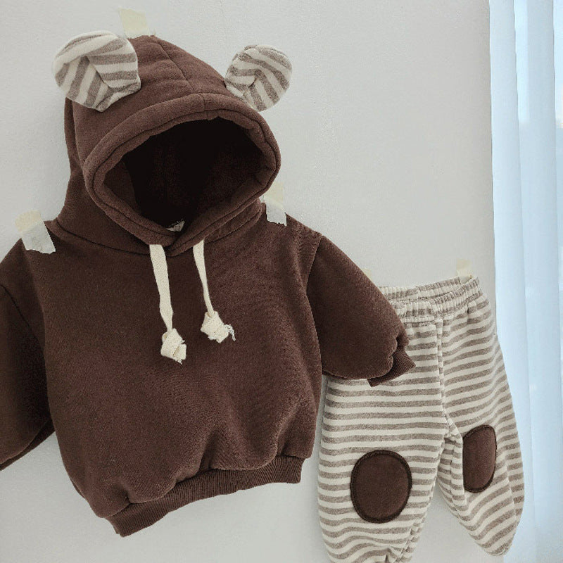 【BABY&KID】オシャレカジュアルフーディ&ボトムスSK012813