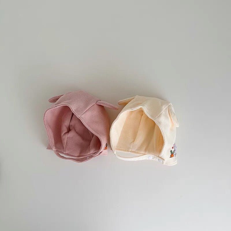 【HAT】にんじんうさぎ刺繍帽子SK101619
