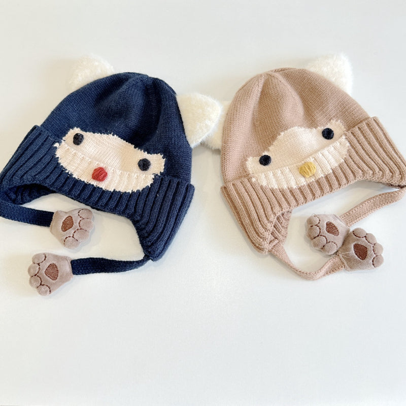 【HAT】フクロウ耳あて帽子SK101604