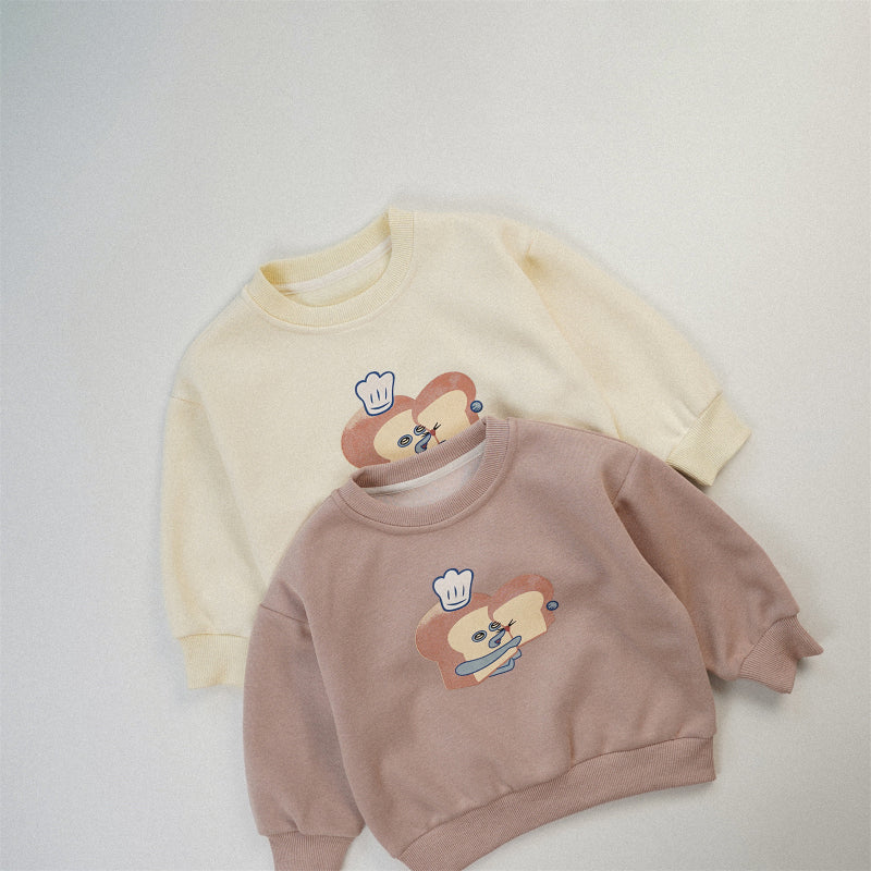 【BABY&KID】トーストプリントスウェットSK101550
