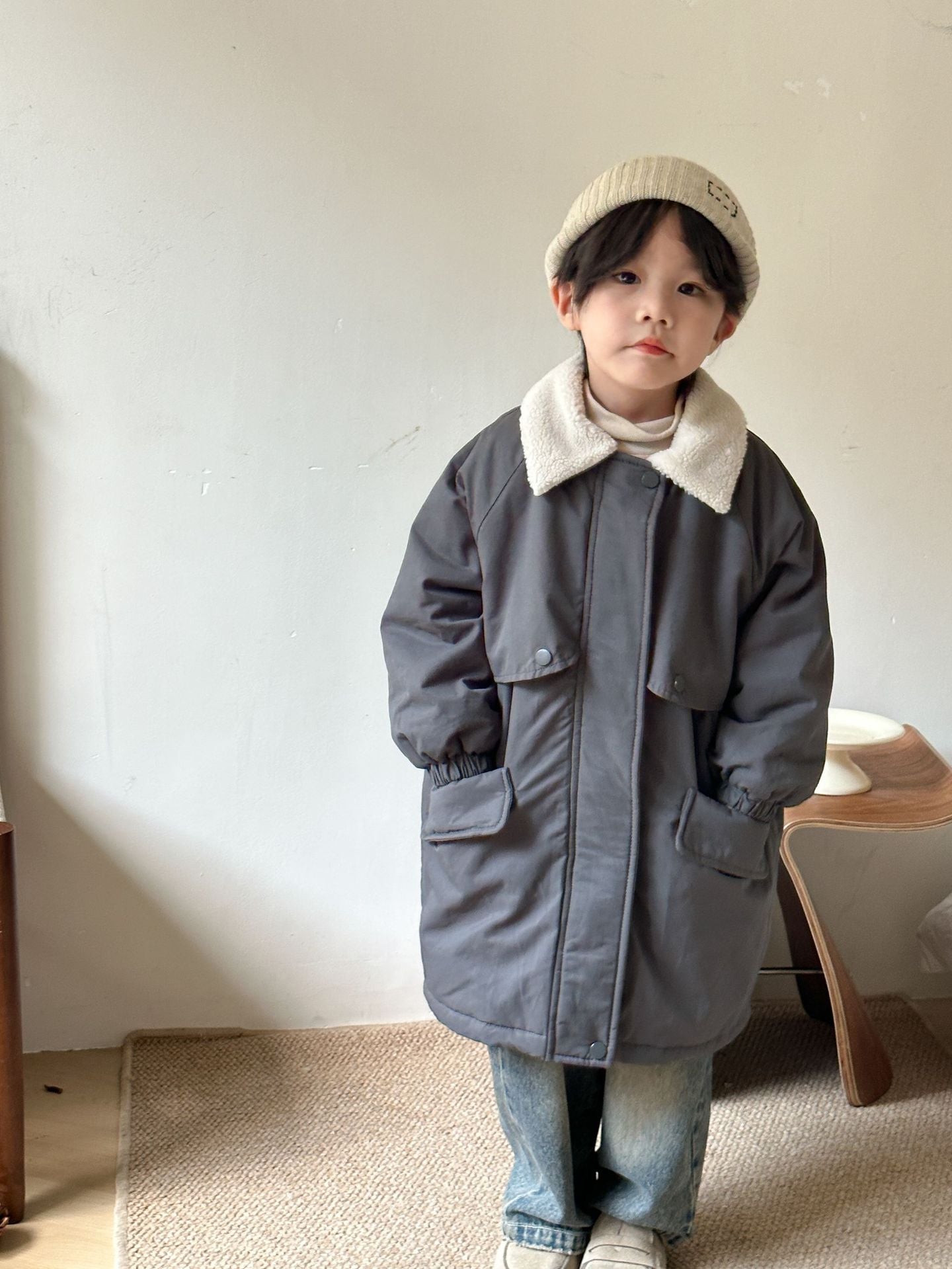 【BABY&KID】開襟ダウンコートSK012607