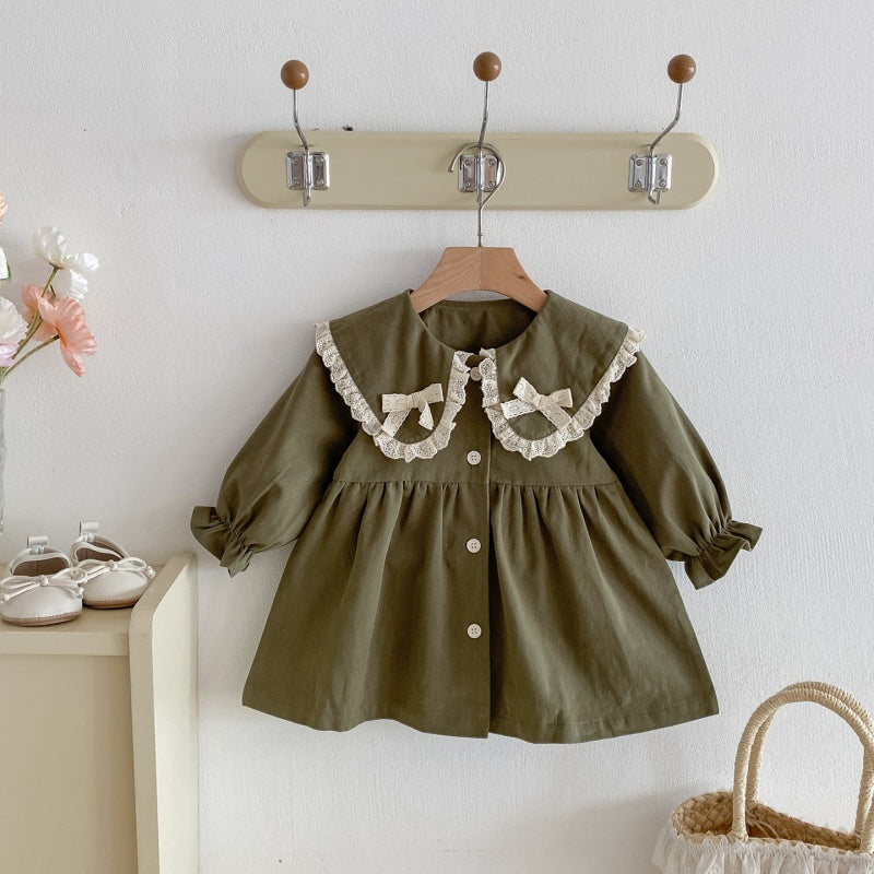 【BABY&KID】レトロドールカラー ワンピースSK092718