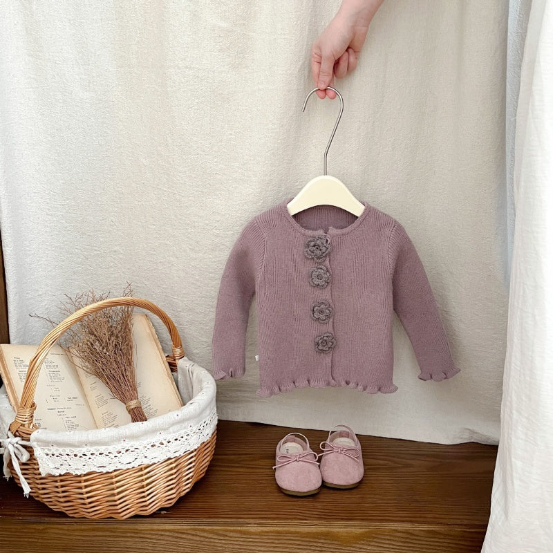 【BABY&KID】メロウフリルカーディガンSK101824