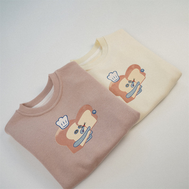 【BABY&KID】トーストプリントスウェットSK101550