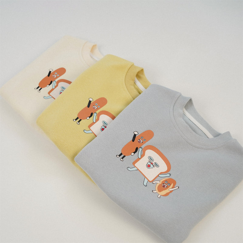 【BABY&KID】キャラクターパンプリントスウェットSK101553
