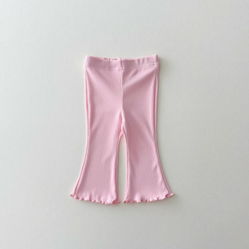 【BABY&KID】夏新作 キャンディカラーのフレアパンツSK082205