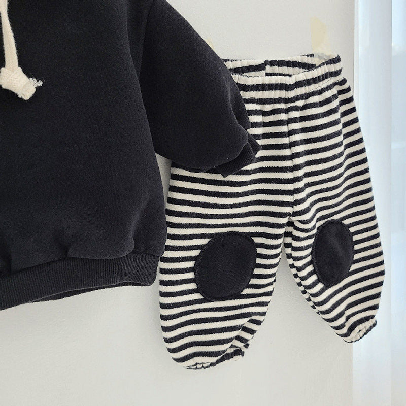 【BABY&KID】オシャレカジュアルフーディ&ボトムスSK012813