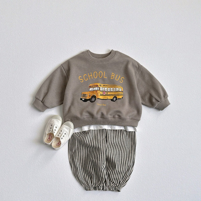 【BABY&KID】車プリントスウェットSK101551
