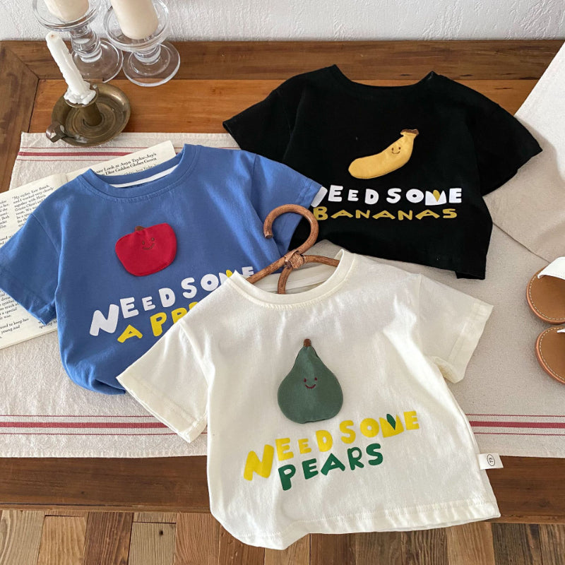 【BABY&KID】夏新作 アルファベットTシャツ&チェックショートパンツSK070210