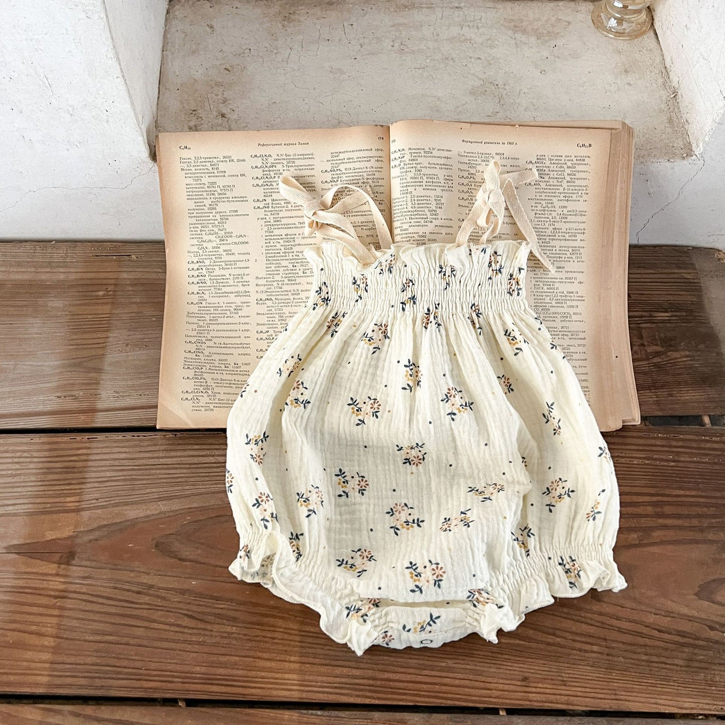 【BABY】コットン花柄半袖ロンパース、キャミロンパース、トップスセット、サロペットSK062112
