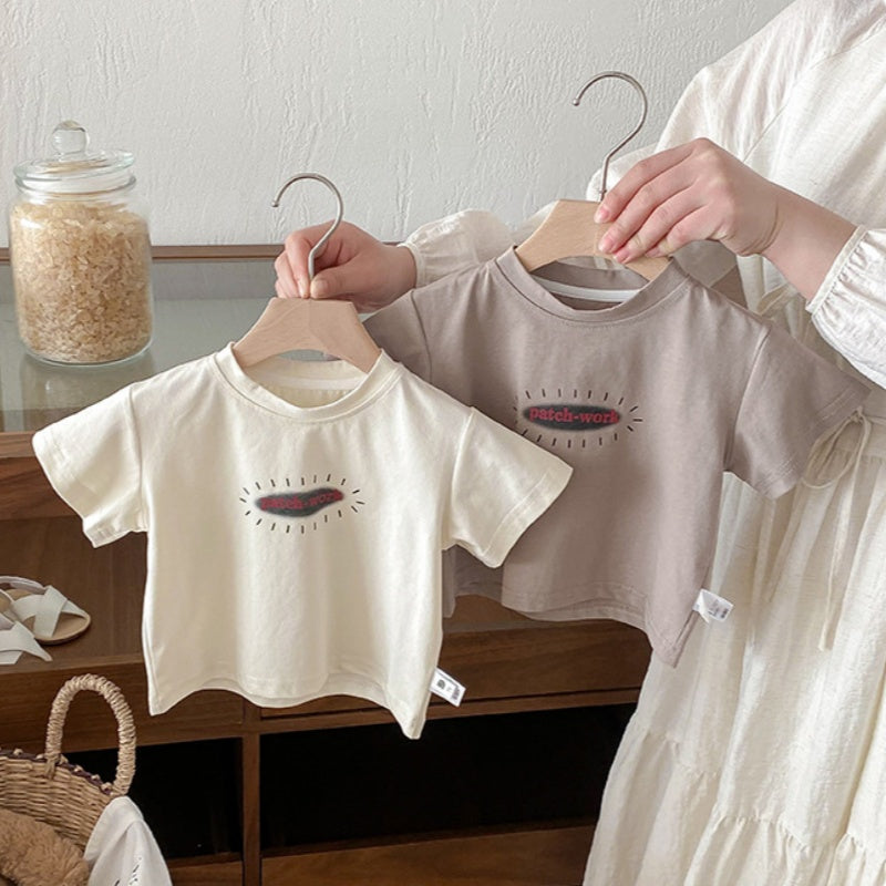 【BABY&KID】夏新作 キュートキャラクターTシャツSK092627