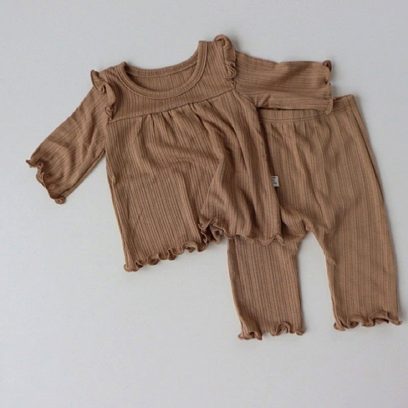 【BABY】冬新作ルームウェアセットSK11308