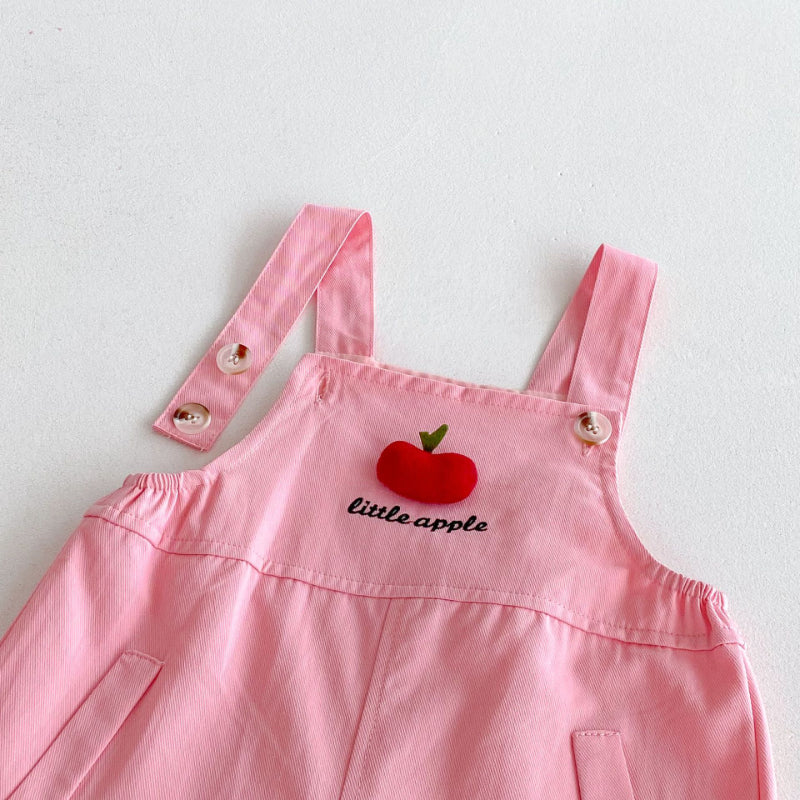 【BABY&KID】ボーダーフーディ、りんごサロペットSK100840
