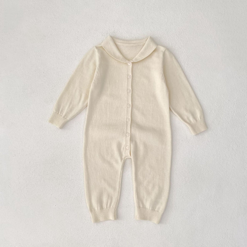 【BABY】前ボタンロングカバーオールSK100717