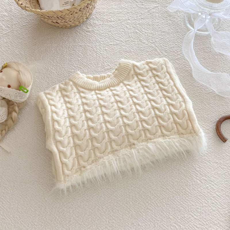 【BABY&KID】アラン編み保温セーターSK092433