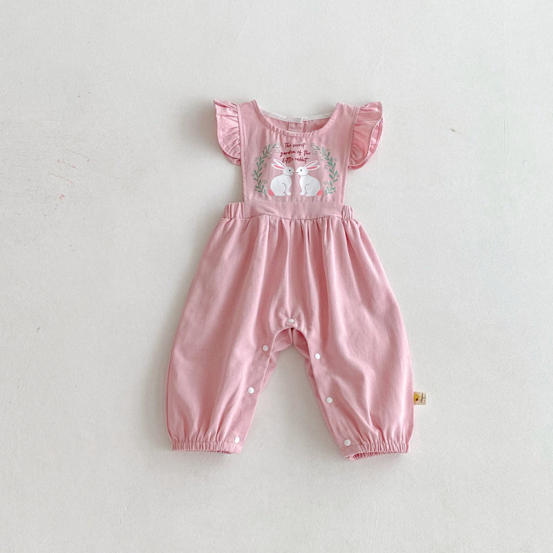 【BABY】うさぎサロペットパンツ(長ズボン)SK092308