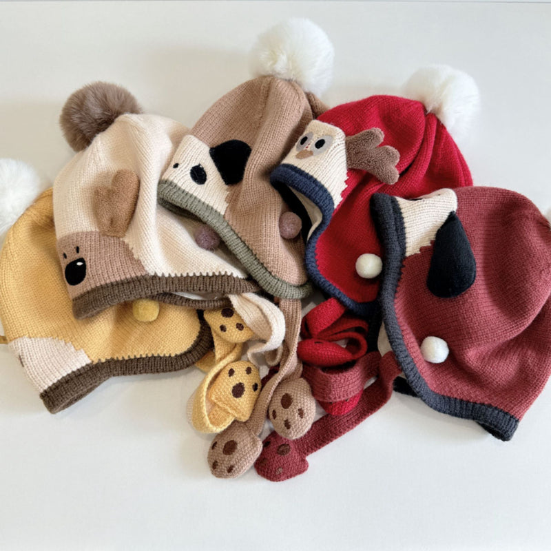 【HAT】アニマルニット帽子SK101615