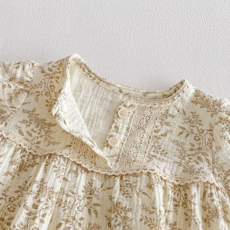 【BABY】夏新作しぼ感プリントロンパースSK104613