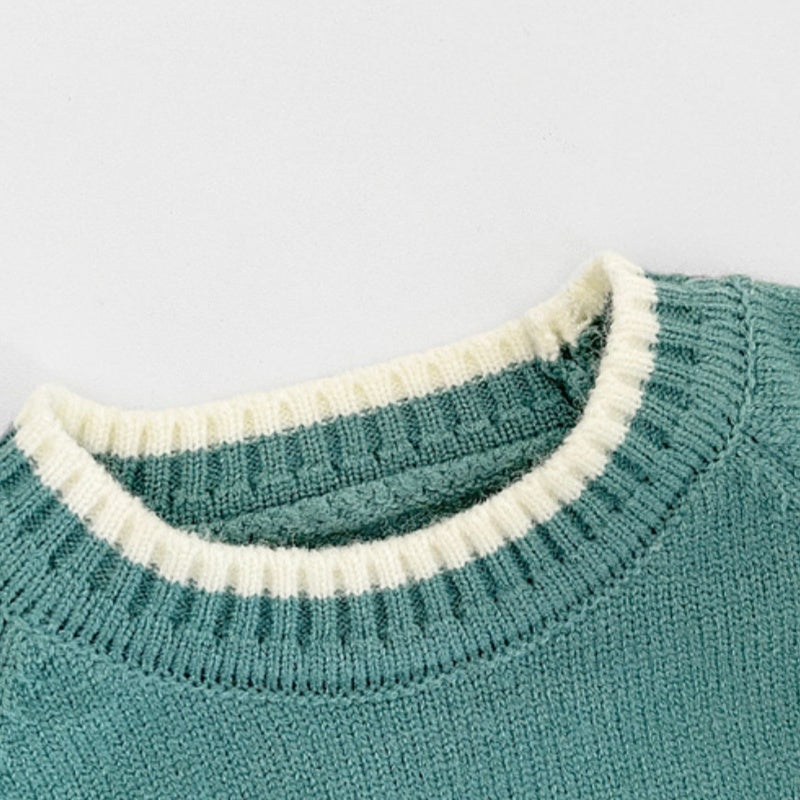【BABY&KID】刺繍ニットセーターSK101833