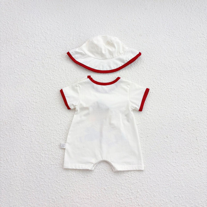 【BABY】夏新作 カートゥーン半袖ロンパースSK091101