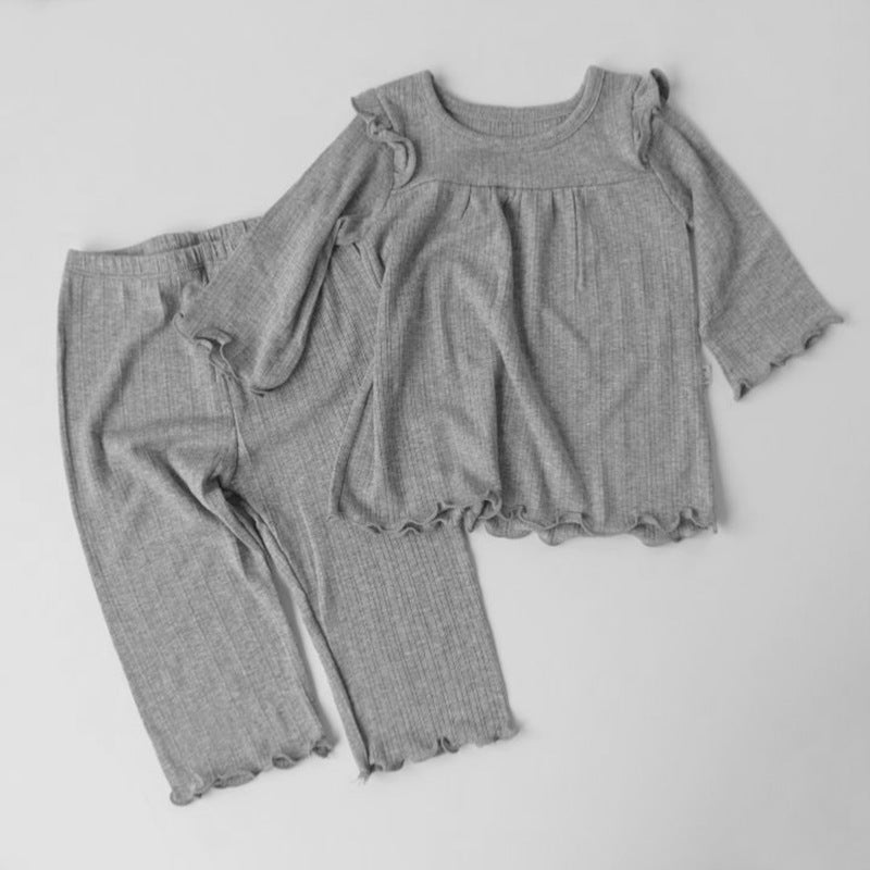 【BABY】冬新作ルームウェアセットSK11308