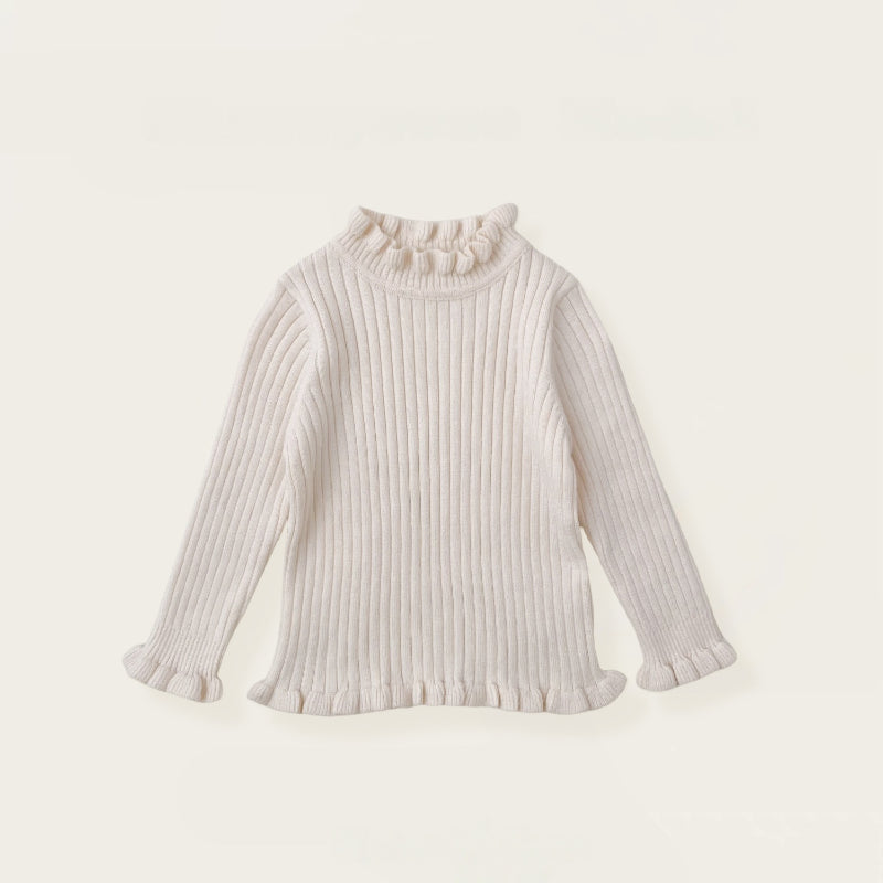 【BABY&KID】冬新作 立体ハートチュールワンピース&ニットセーターSK102429