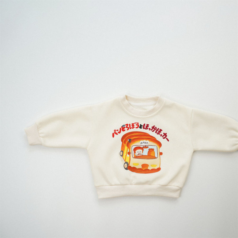 【BABY&KID】パンプリントスウェットSK101548