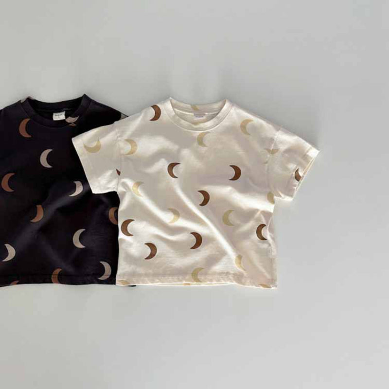 【BABY】夏新作 月総柄TシャツSK091723