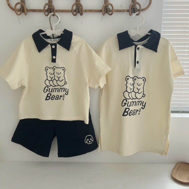 【BABY&KID】夏新作 カートンカジュアルワンピース/セットアップSK010219