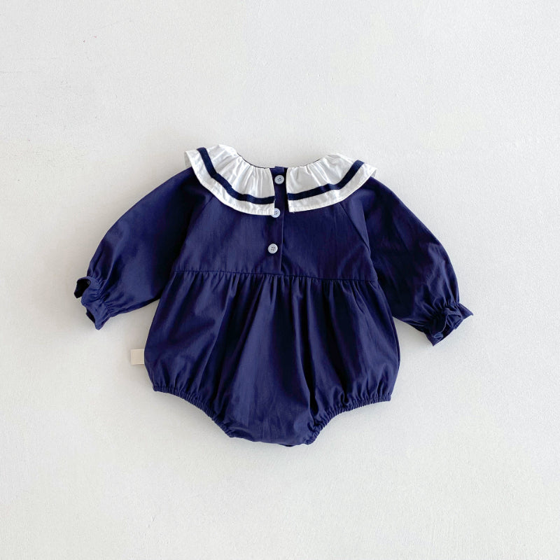 【BABY】セーラー襟ロンパースSK092513