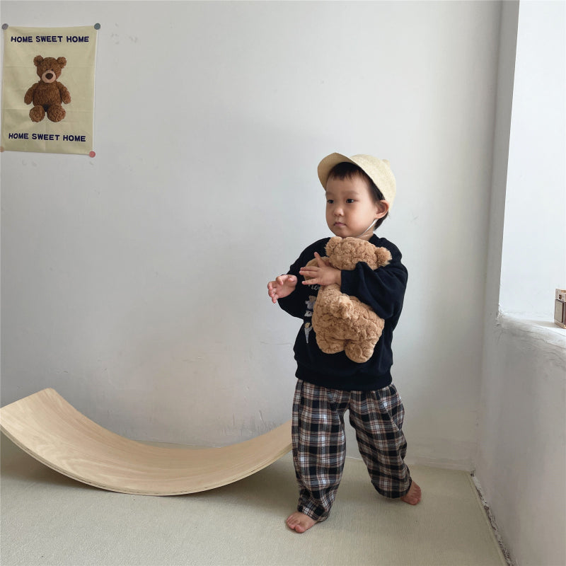 【BABY&KID】韓国風くまスウェットSK101547
