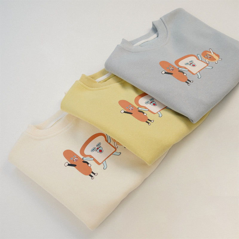 【BABY&KID】キャラクターパンプリントスウェットSK101553