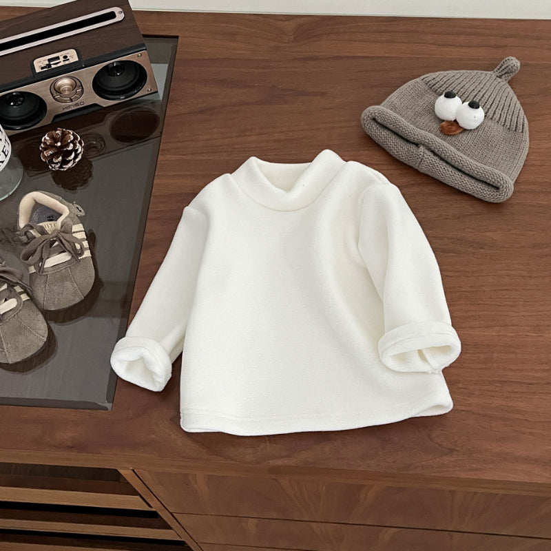 【BABY&KID】冬新作 無地ベーシック裏起毛インナーSK102329