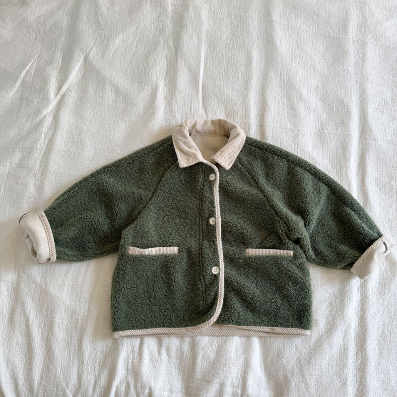 【BABY&KID】冬新作 シープボアアウターSK102028