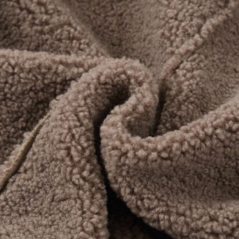 【BABY】冬新作北欧風ボア風ダブルジップカバーオールSK102628