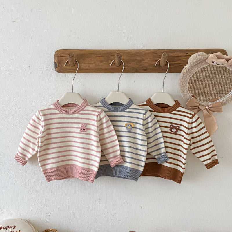 【BABY&KID】ボーダーニットセーターSK102532