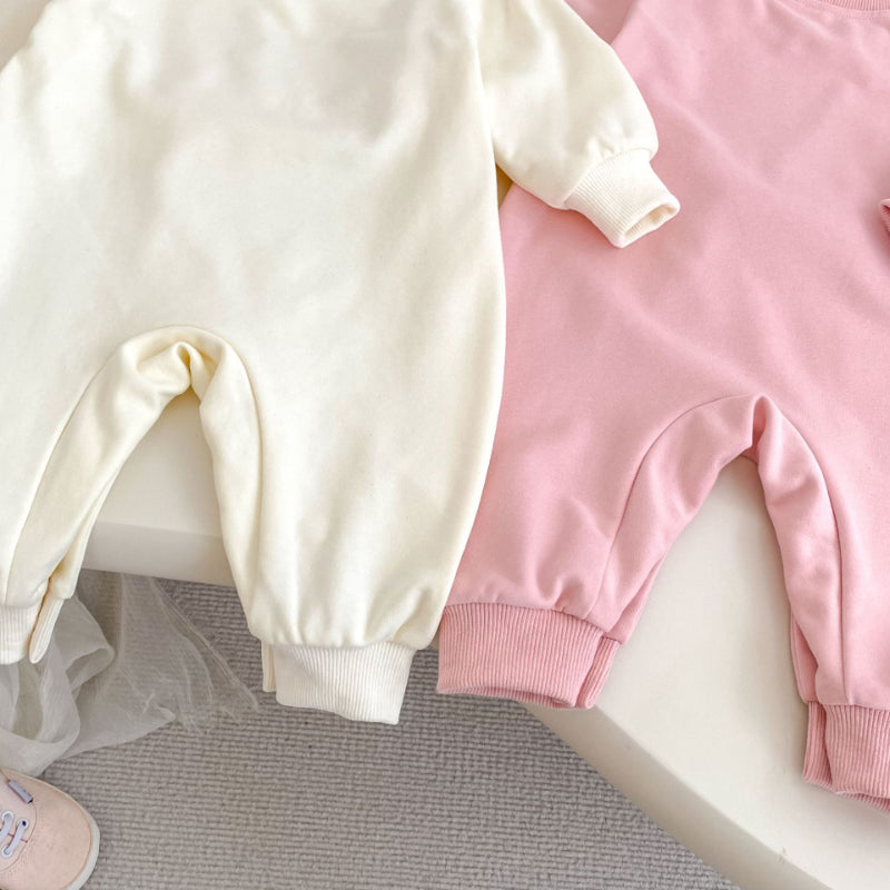 【BABY】キュートラビット長袖カバーオールSK092820
