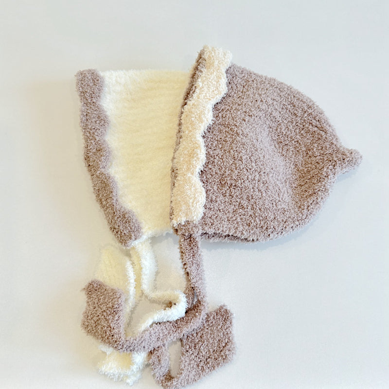 【HAT】波型ひも付き防寒帽子SK101609