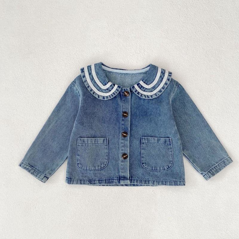 【BABY&KID】韓国風デニムジャケットSK100625