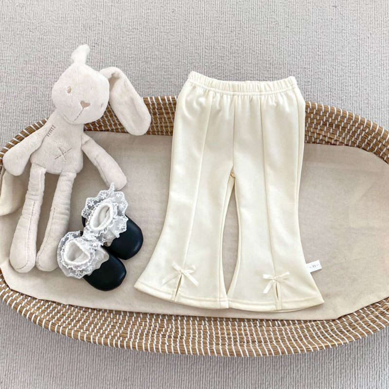 【BABY&KID】蝶結びセミフレアパンツSK092831