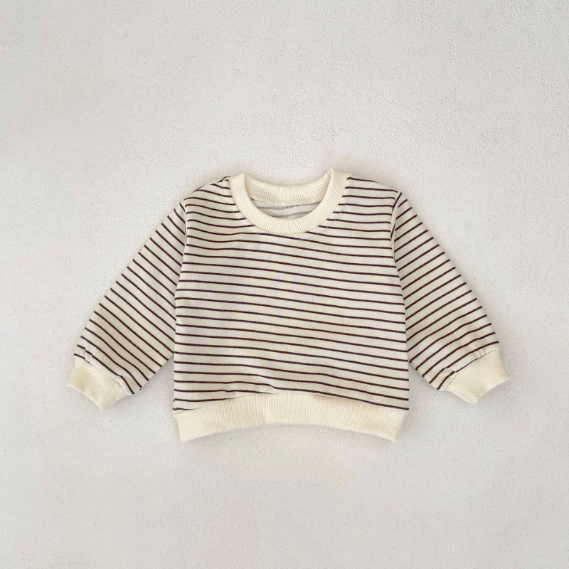 【BABY&KID】ボーダースウェットプルオーバーSK100631