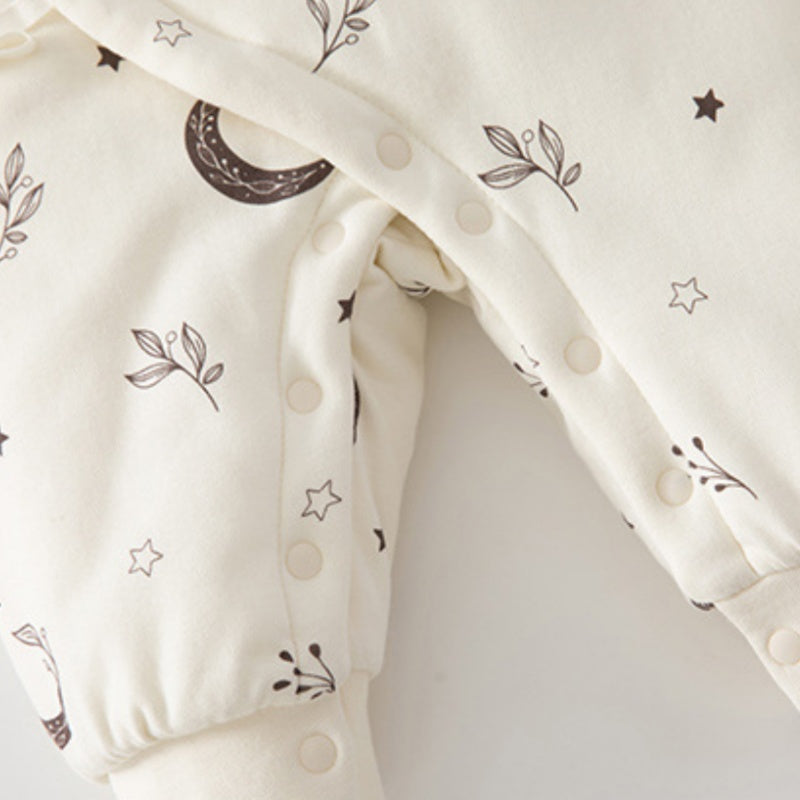 【BABY】冬新作北欧風カートゥーン中綿カバーオールSK102610