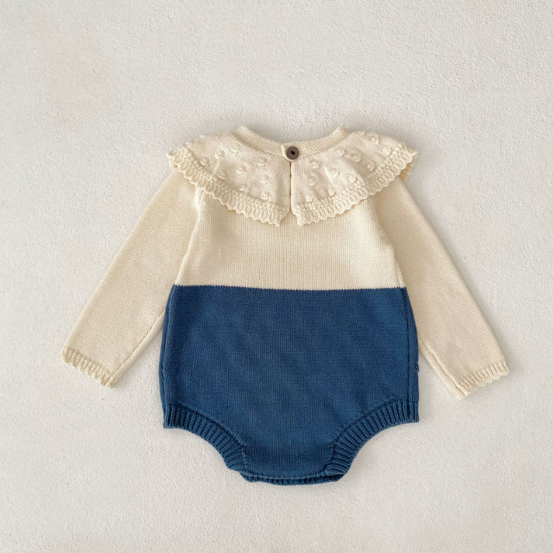 【BABY】大襟ドットロンパースSK100606
