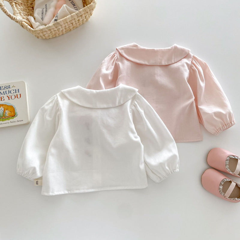 【BABY&KID】可愛い刺繍ブラウスSK100312