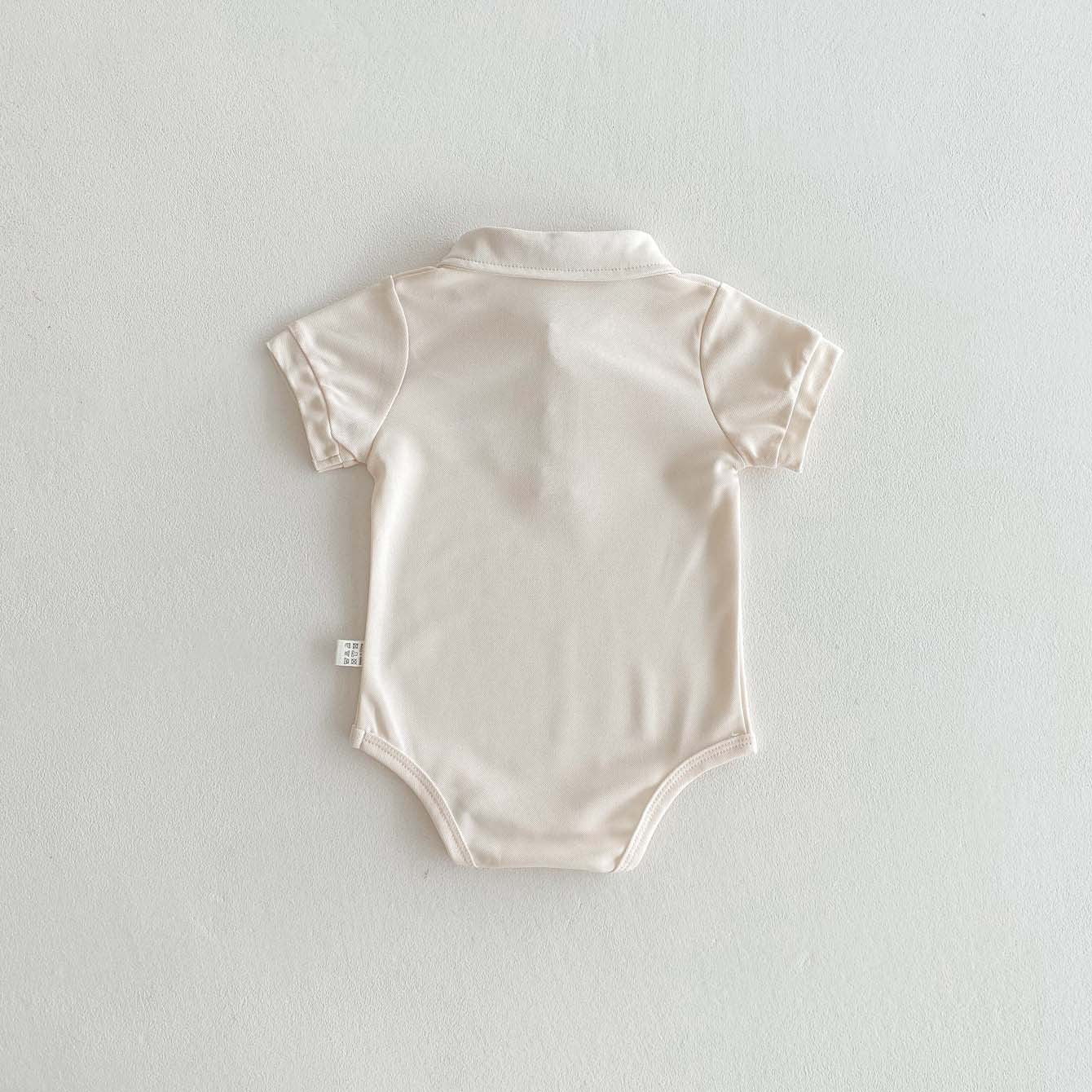 【BABY】夏新作 POLOボーダーロンパースSK082722